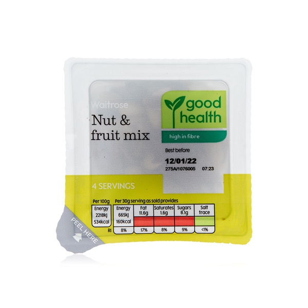 Waitrose fruit & nut mix 120g Waitrose UAE & Partners