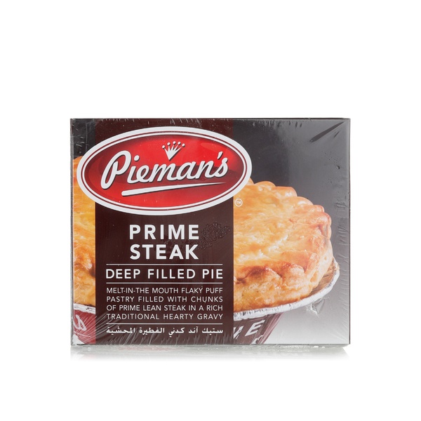 Pieman's prime steak pie 185g