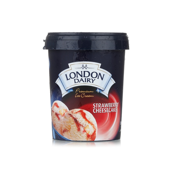 London Dairy strawberry cheesecake ice cream 500ml