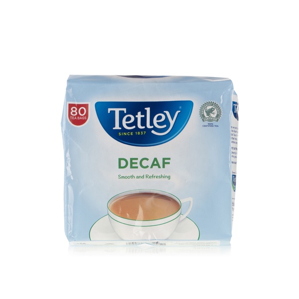 Tetley decaffeinated tea bags 80s 250g