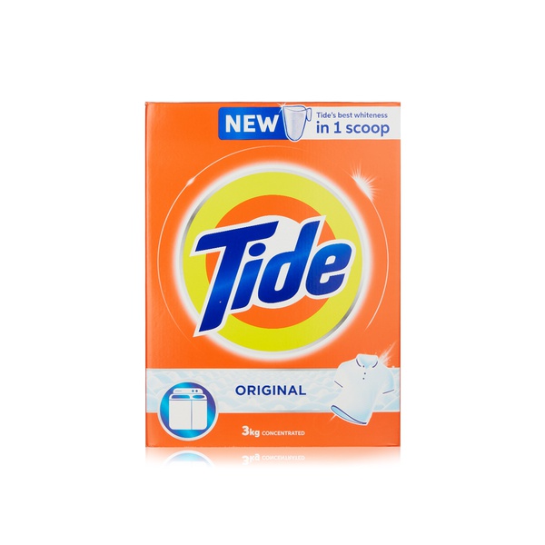 Tide laundry powder detergent original scent 3kg