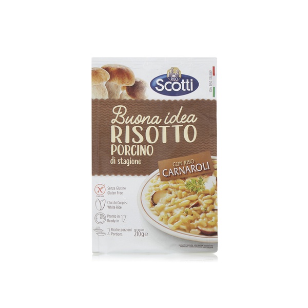 Riso scotti risotto with dried porcini 210g