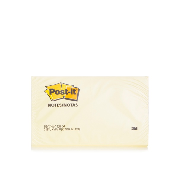 Post-it notes 3x5 inches 100 sheets