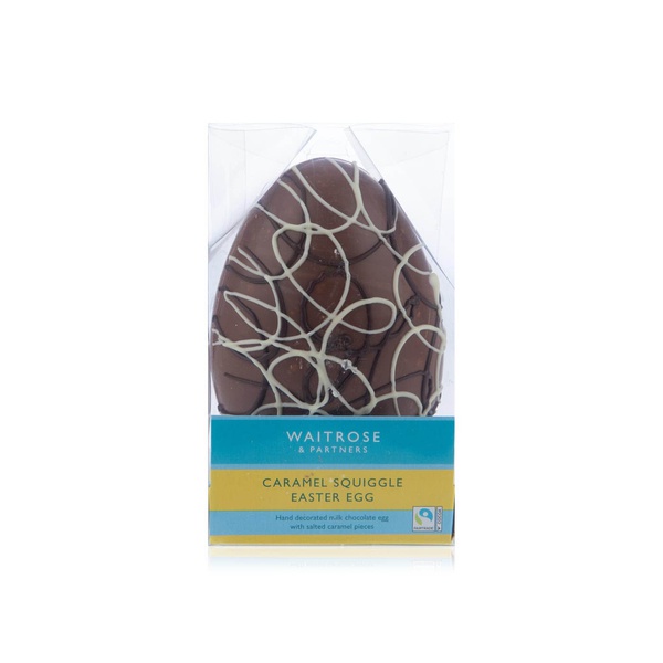 Waitrose caramel squiggle Easter egg 190g Waitrose UAE & Partners