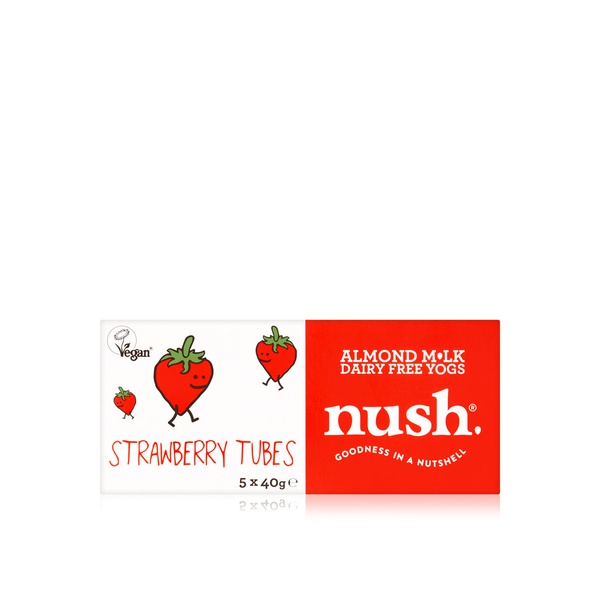 Nush strawberry tubes 5pk 200g