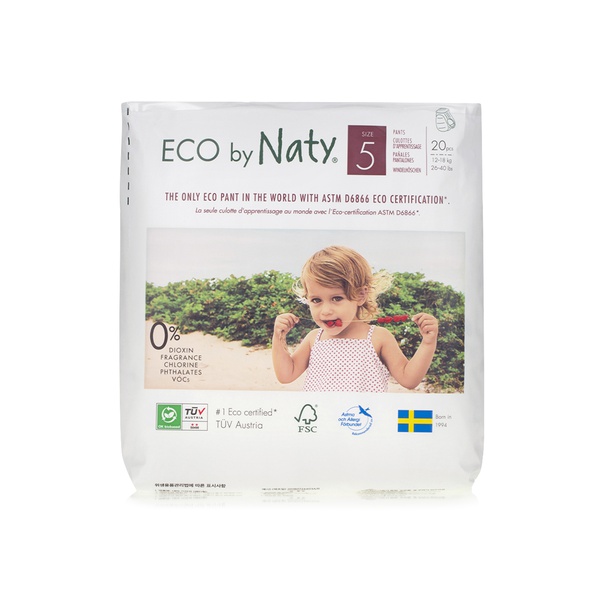 Eco by Naty nappy pants size 5 x20