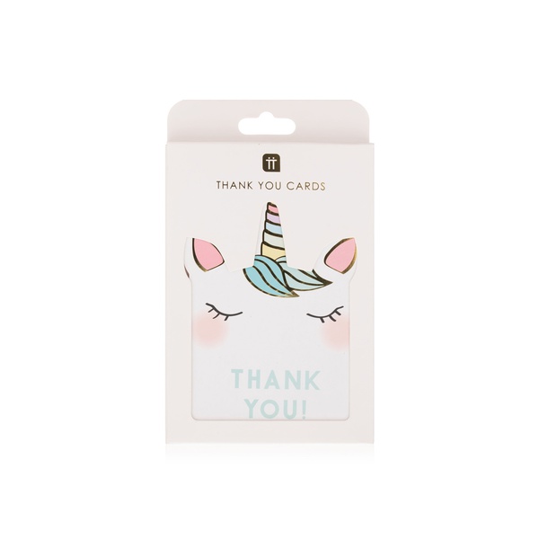 We Heart Unicorn Thank You Cards 8Pk