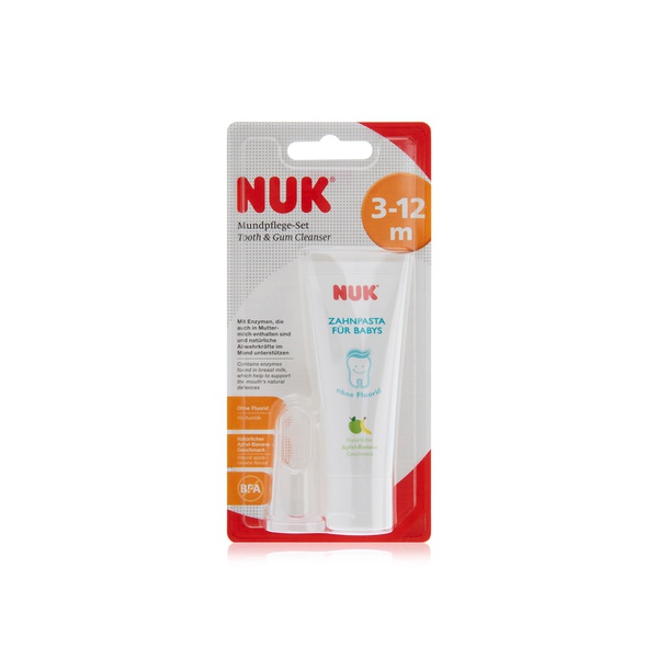Nuk tooth and gum cleanser 3-12m