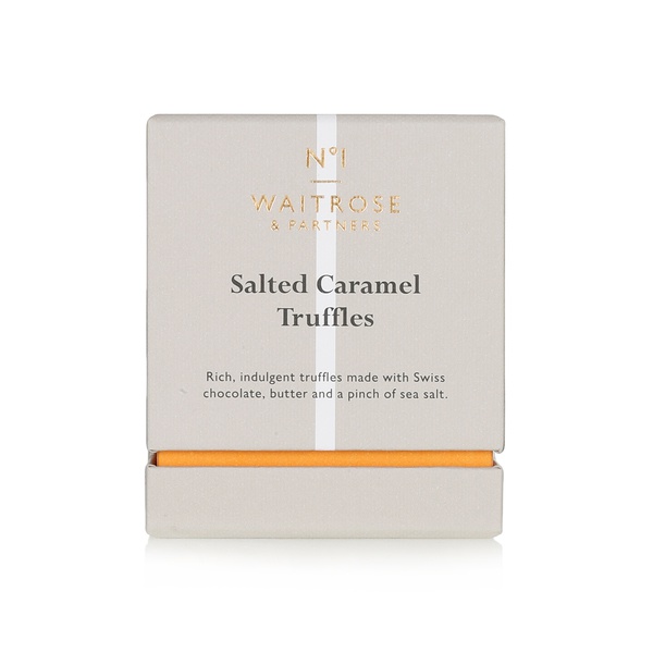 Waitrose No.1 salted caramel truffles 120g Waitrose UAE & Partners
