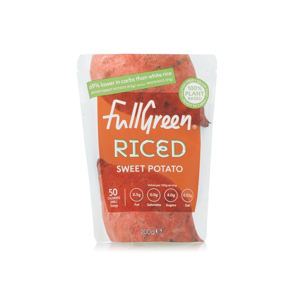 Full Green riced sweet potato 200g