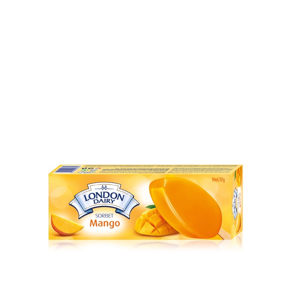 London Dairy mango sorbet stick 90ml
