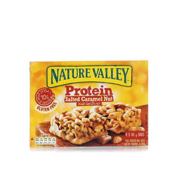 Nature Valley salted caramel nut protein bars 40g