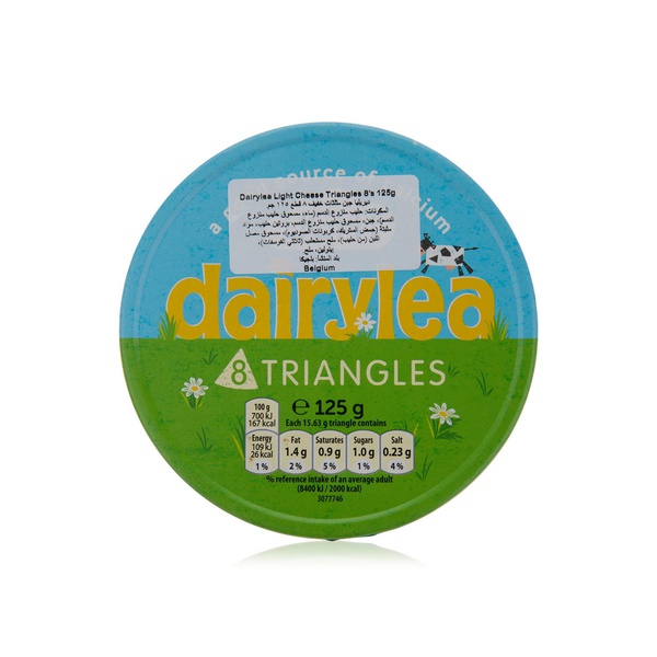 Dairylea light cheese triangles 8s 125g