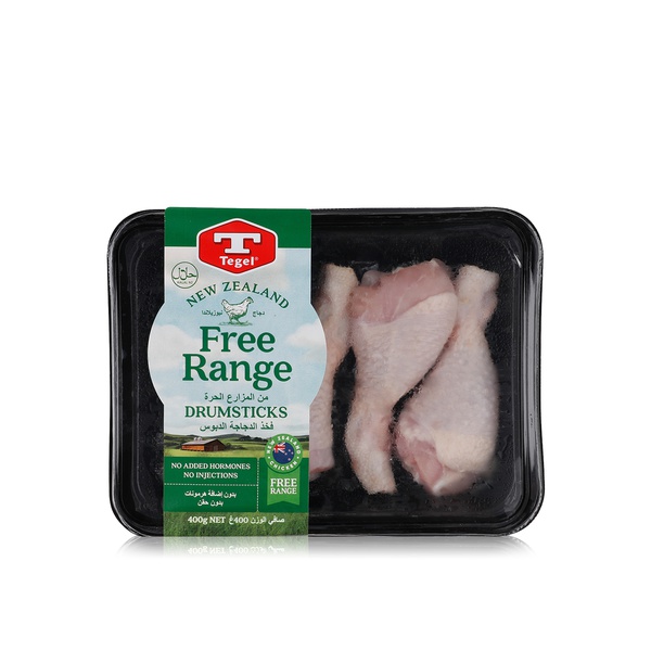 Tegel free range chicken drumsticks 400g