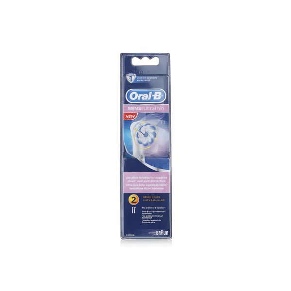 Oral-B 60-2 sensitive ultrathin electric replacement toothbrush heads