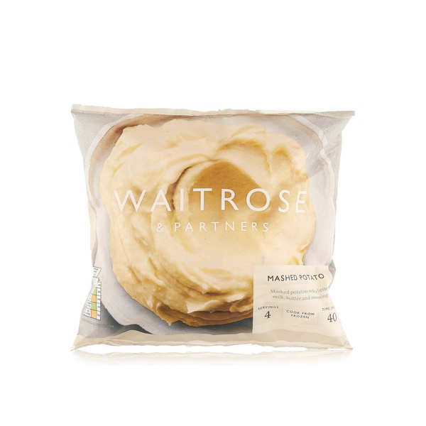 Waitrose essential frozen mashed potato 700g