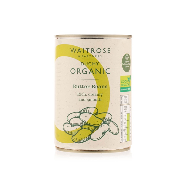 Waitrose Essential Butter Beans in Water 400g
