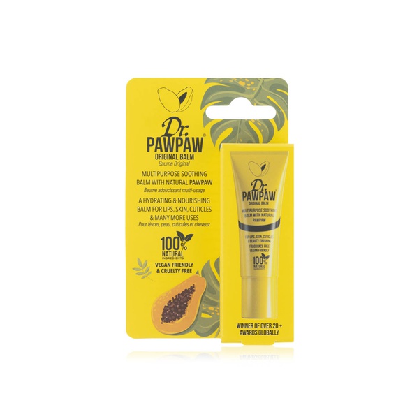 Dr. PAWPAW original clear lip balm 10ml