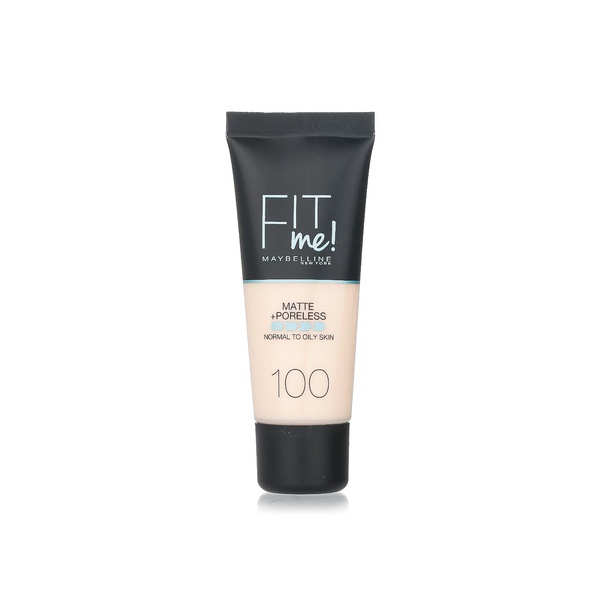 Maybelline New York Fit Me foundation 100 warm ivory 30ml - Waitrose ...