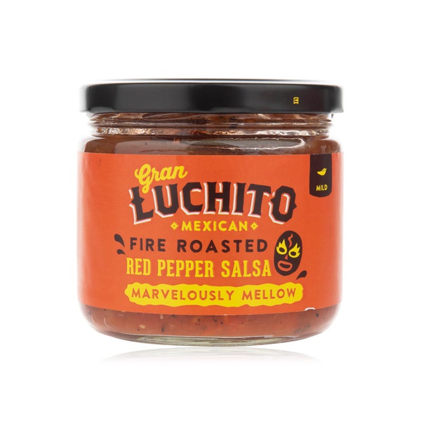 Gran Luchito fire roasted red pepper salsa 300g