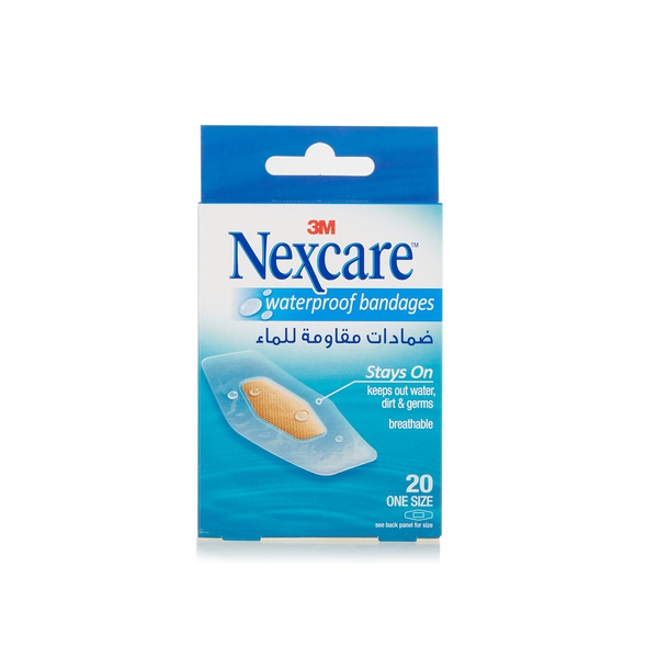 Nexcare 3M waterproof bandages x 20