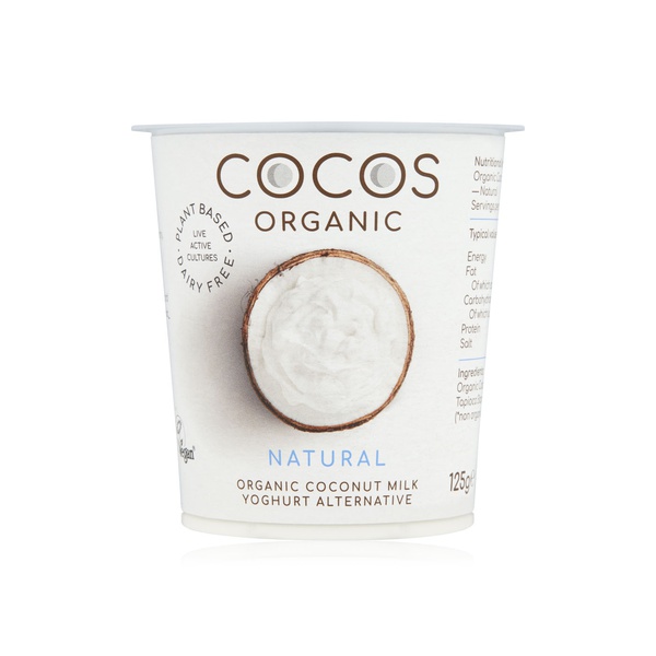Cocos organic natural coconut yoghurt alternative 125g