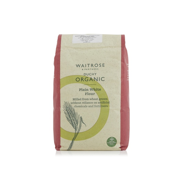 Waitrose Duchy Organic plain white flour 1.5kg