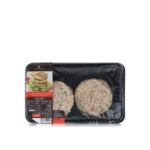 Fresh Express salmon burgers with herbs 200g