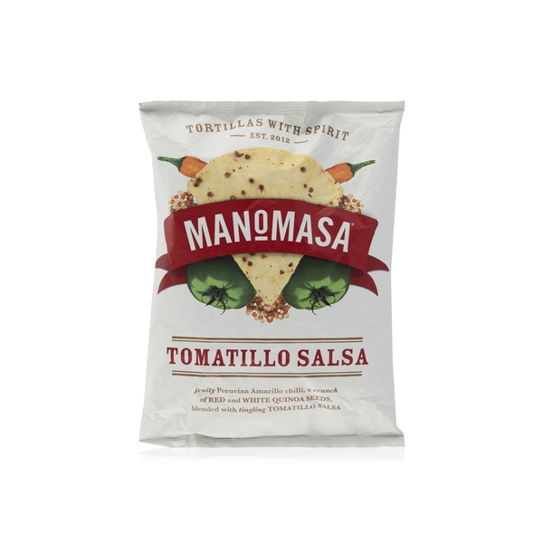 Manomasa tomatillo salsa tortilla chips 140g Waitrose UAE & Partners