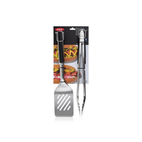 Oxo good grip grilling turner and tongs set