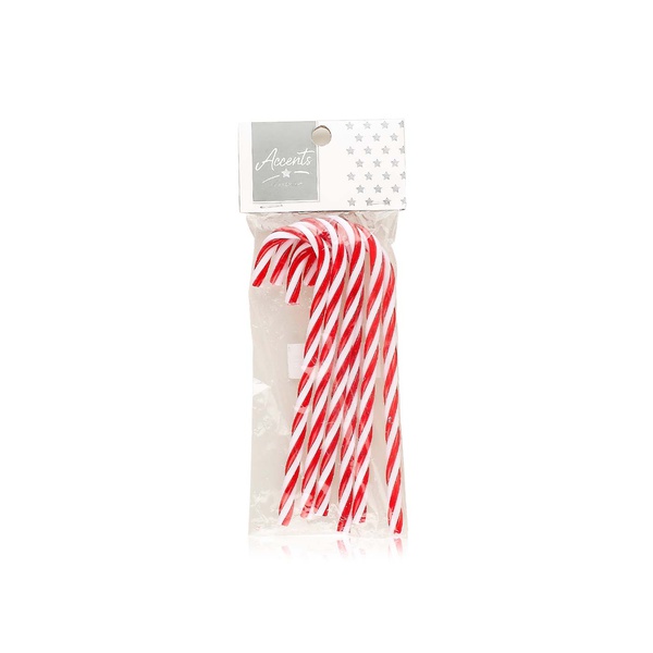 Premier candy cane hanging decor x6 Waitrose UAE & Partners