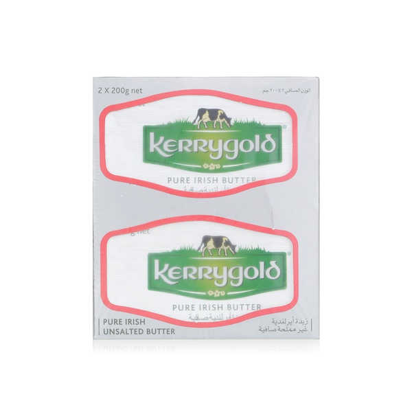 Kerrygold unsalted butter 2x200g