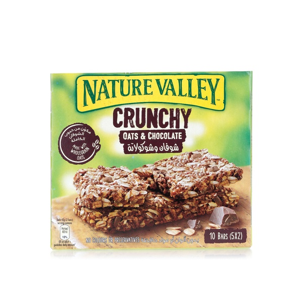 Nature Valley oats and chocolate bars 42g