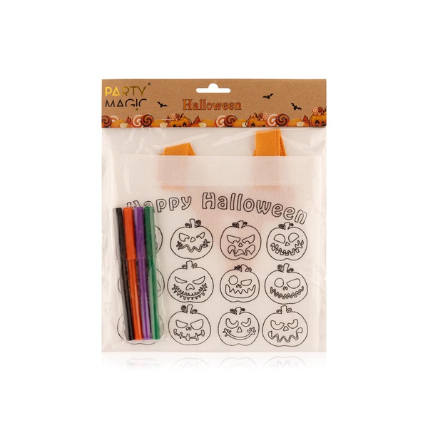 Party Magic Halloween DIY pumpkin bag painting kit Waitrose UAE