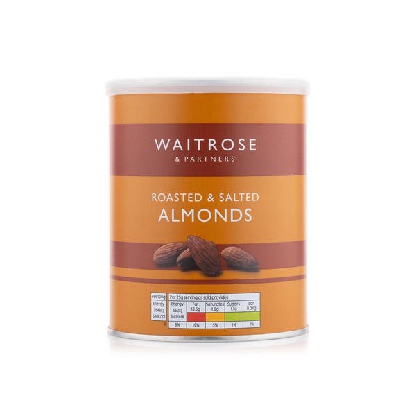 Waitrose roasted & salted almonds 450g Waitrose UAE & Partners