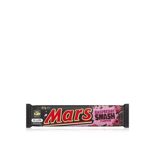 Mars raspberry smash chocolate bar 47g