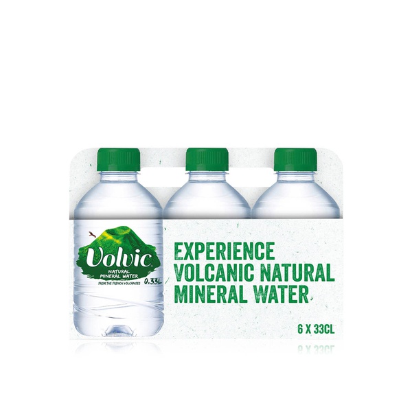 Volvic mineral water 330ml x6