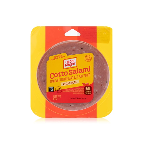 Oscar Mayer cotto salami deli lunch meat 227g Waitrose UAE & Partners