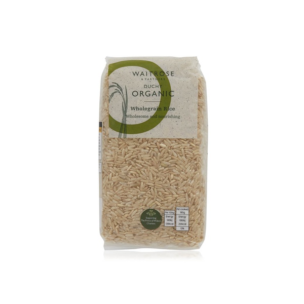 Waitrose Duchy organic whole grain rice 500g