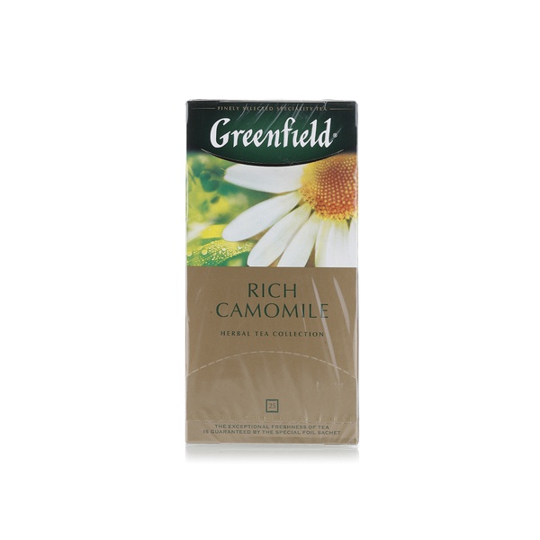 Greenfield camomile herbal tea 25s