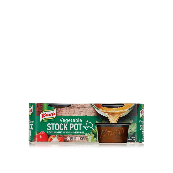 Knorr vegetable stock pots x4 112g