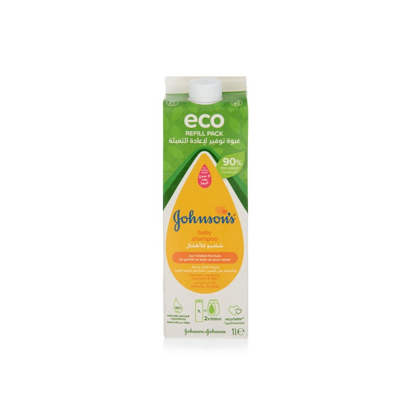 Johnson's baby shampoo gold eco refill pack 1l