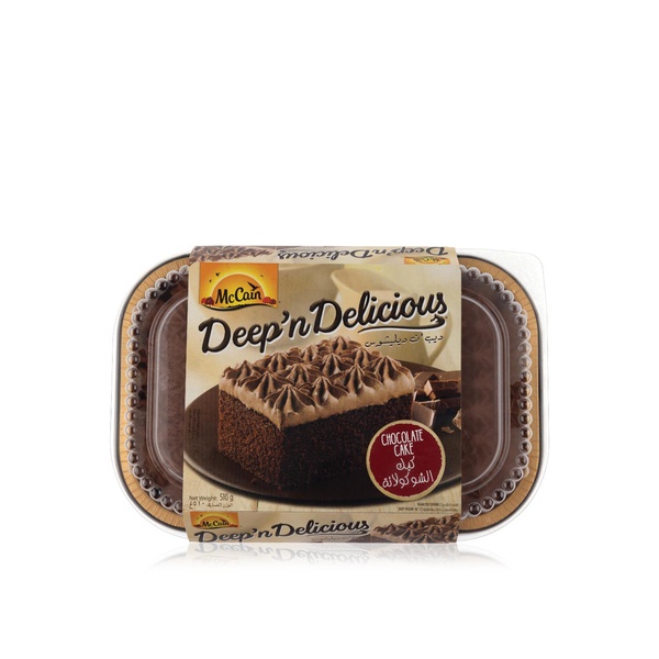 McCain deep 'n delicious chocolate cake 510g