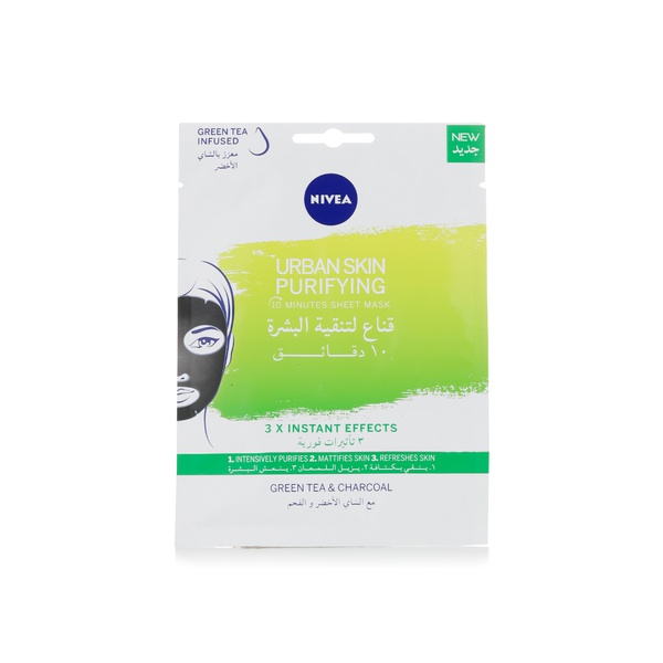Nivea Face urban skin purifying sheet mask