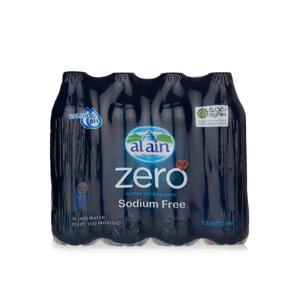 Al Ain zero sodium water 12x 500ml