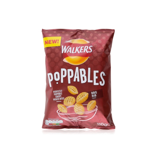 Walkers poppables bbq rib 110g Waitrose UAE & Partners