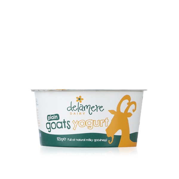Delamere plain natural goat's milk yogurt 125g