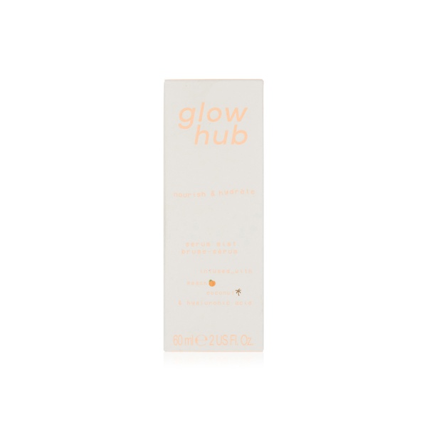 Glow Hub nourish and hydrate serum mist 60ml travel size