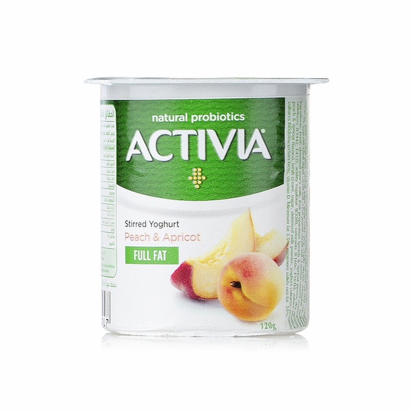 Activia peach & apricot yoghurt 120g