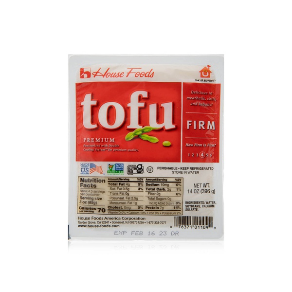 House Foods hinochi premium tofu firm red 396g